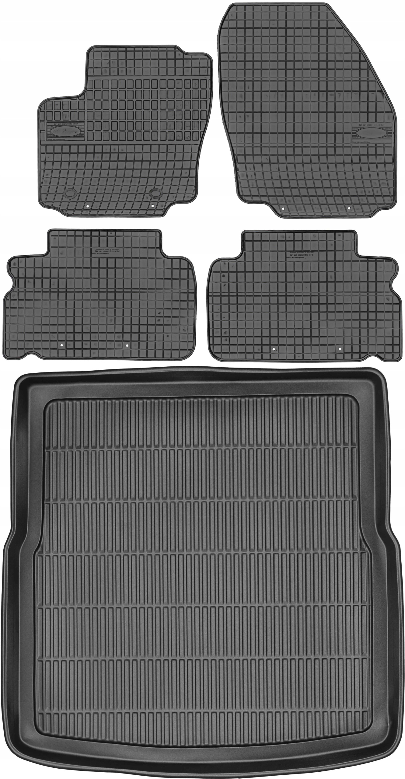 

Ford S-Max I Van 2007-2015 Bagażnik dywaniki