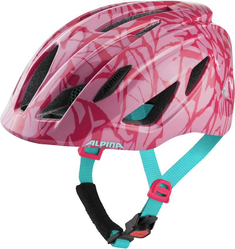 Kask rowerowy Pico pink sparkel gloss Alpina 50-55