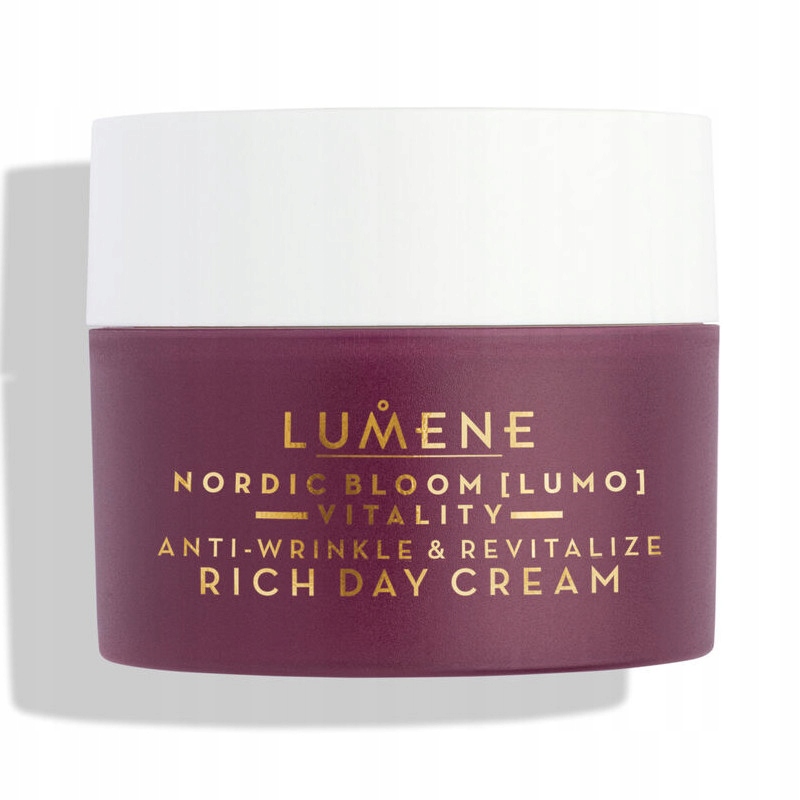 Lumene Nordic Bloom Vitality denní krém proti vráskám Lumo Rich