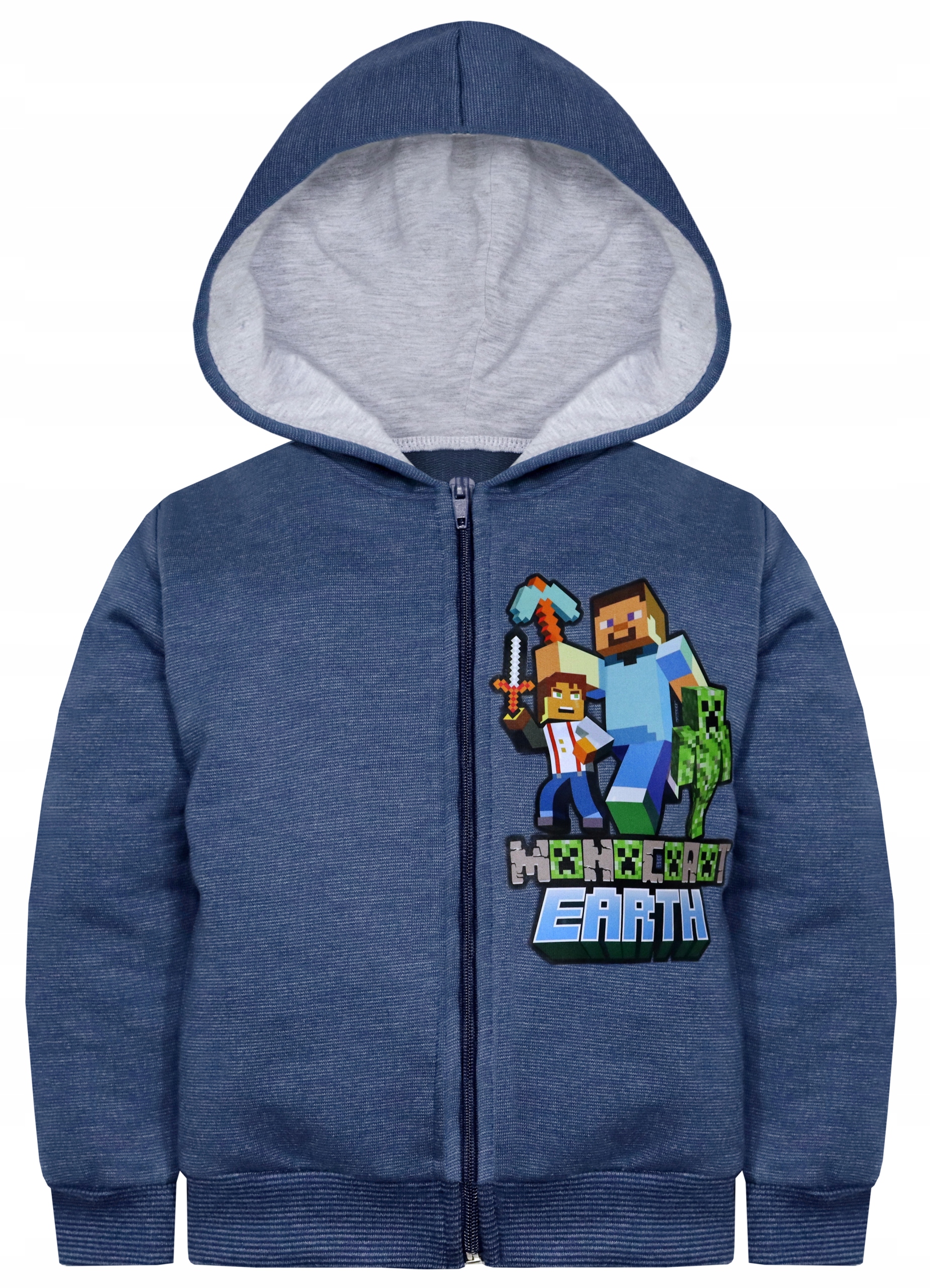 

3578 Bluza Chłopięca Z Kapturem Minecraft r 110