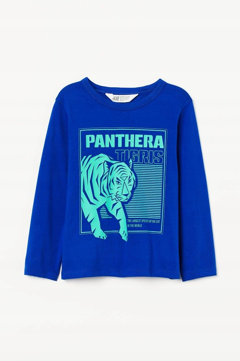 

Nowa H&m bluzeczka Pantera niebieska 110/116
