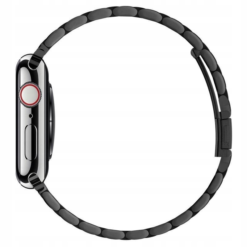 Ocelový náramek Fit Band pro chytré hodinky Apple Watch 4-8 Se Ultr