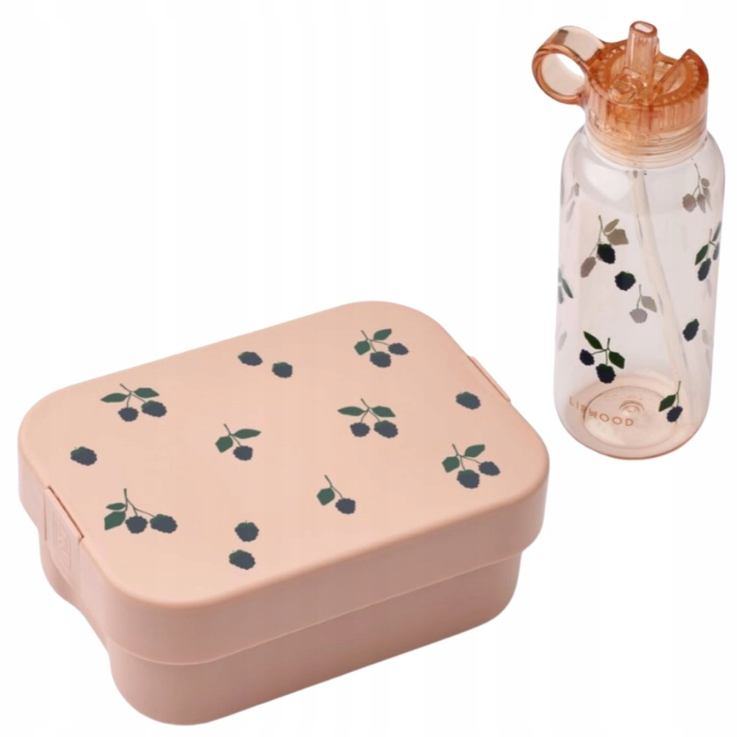 Obědový set Liewood Chelsey lunchbox nádoba láhev růžová