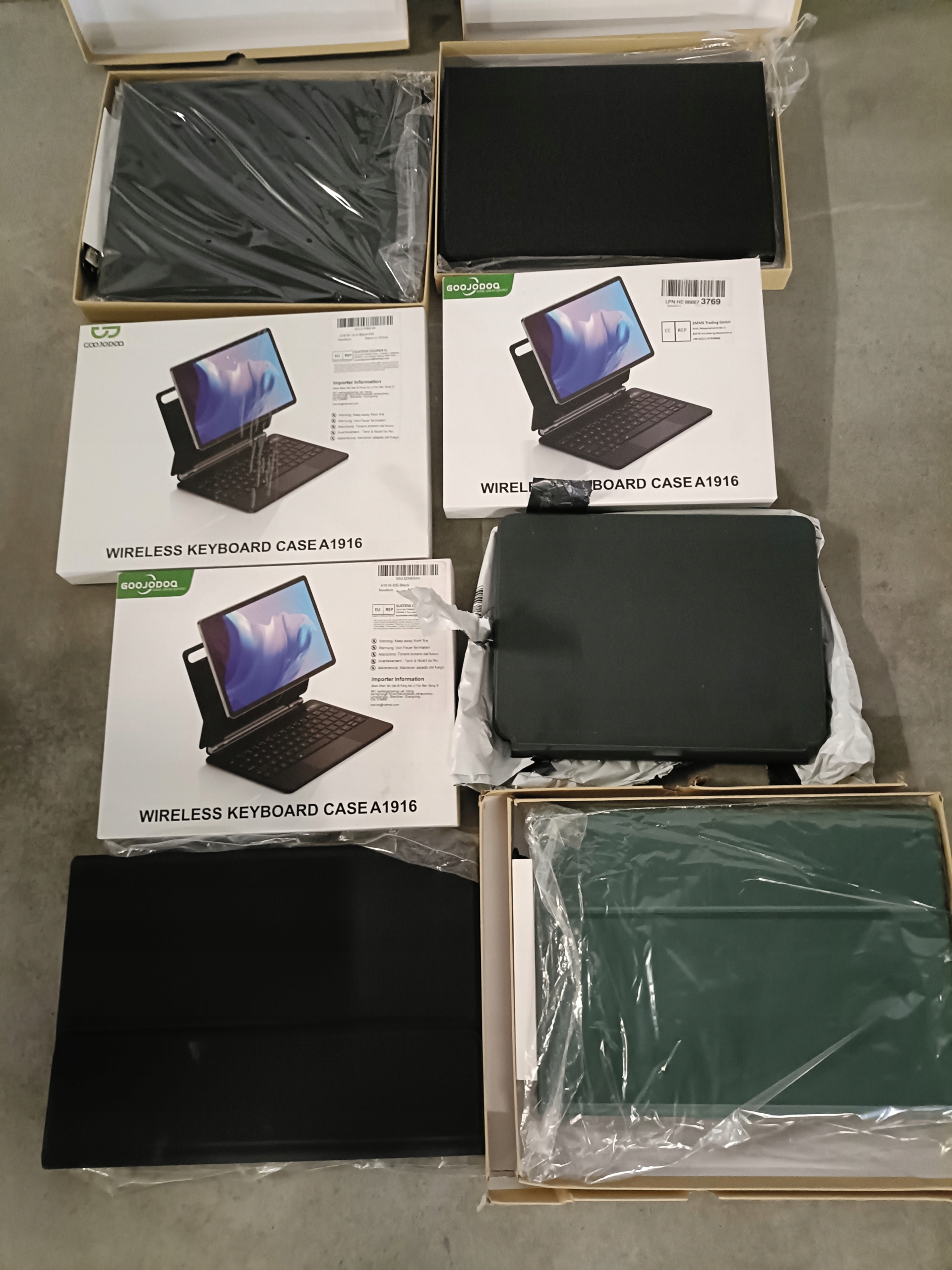 BOX ELEKTRONIKA KLAWIATURY DO TABLETÓW ETUI NOWE POWYSTAWOWE OD 1ZŁ
