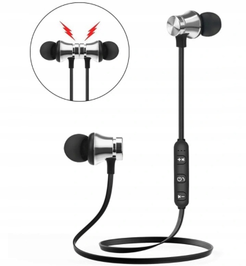 SŁUCHAWKI DOUSZNE BLUETOOTH SPORTOWE PROFILOWANE