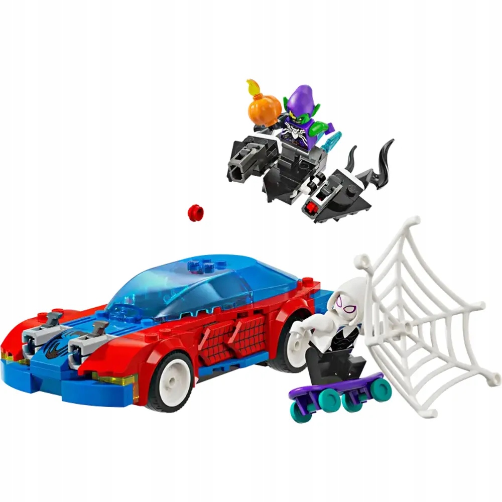 Lego Marvel 76279 Spider-Manovo závodní auto a Venom Zelený goblin