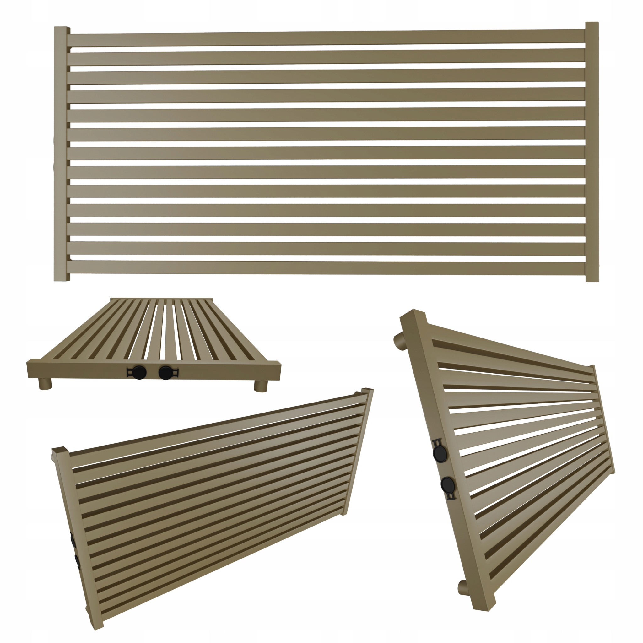 Dekorativní radiátor úrovně Radiator 180x61 Quartz 2