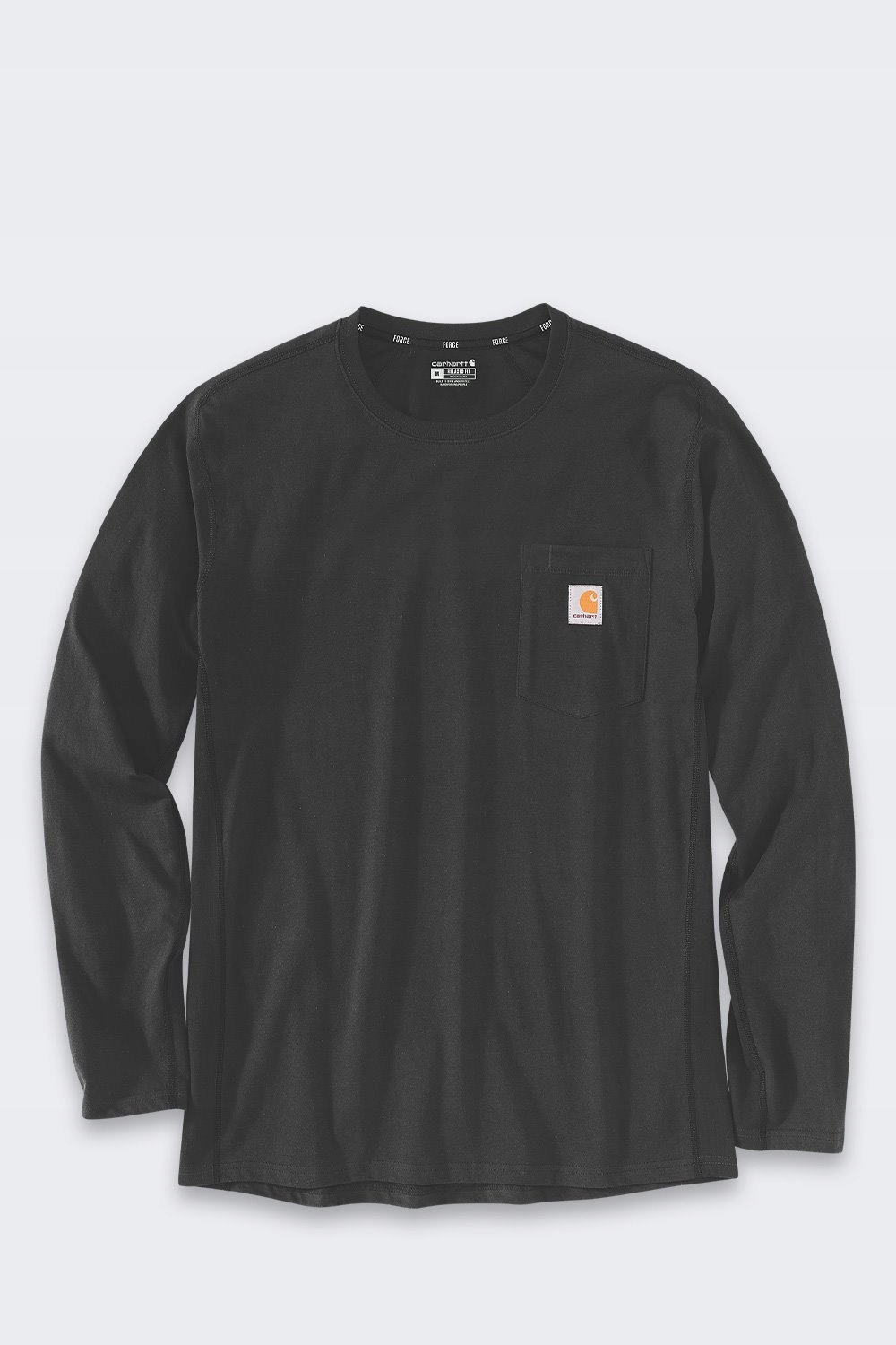 Tričko Carhartt Force Midweight Pocket Black