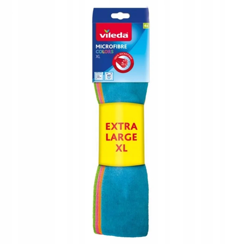

Vileda Ściereczki Microfibre Colors XL 4szt