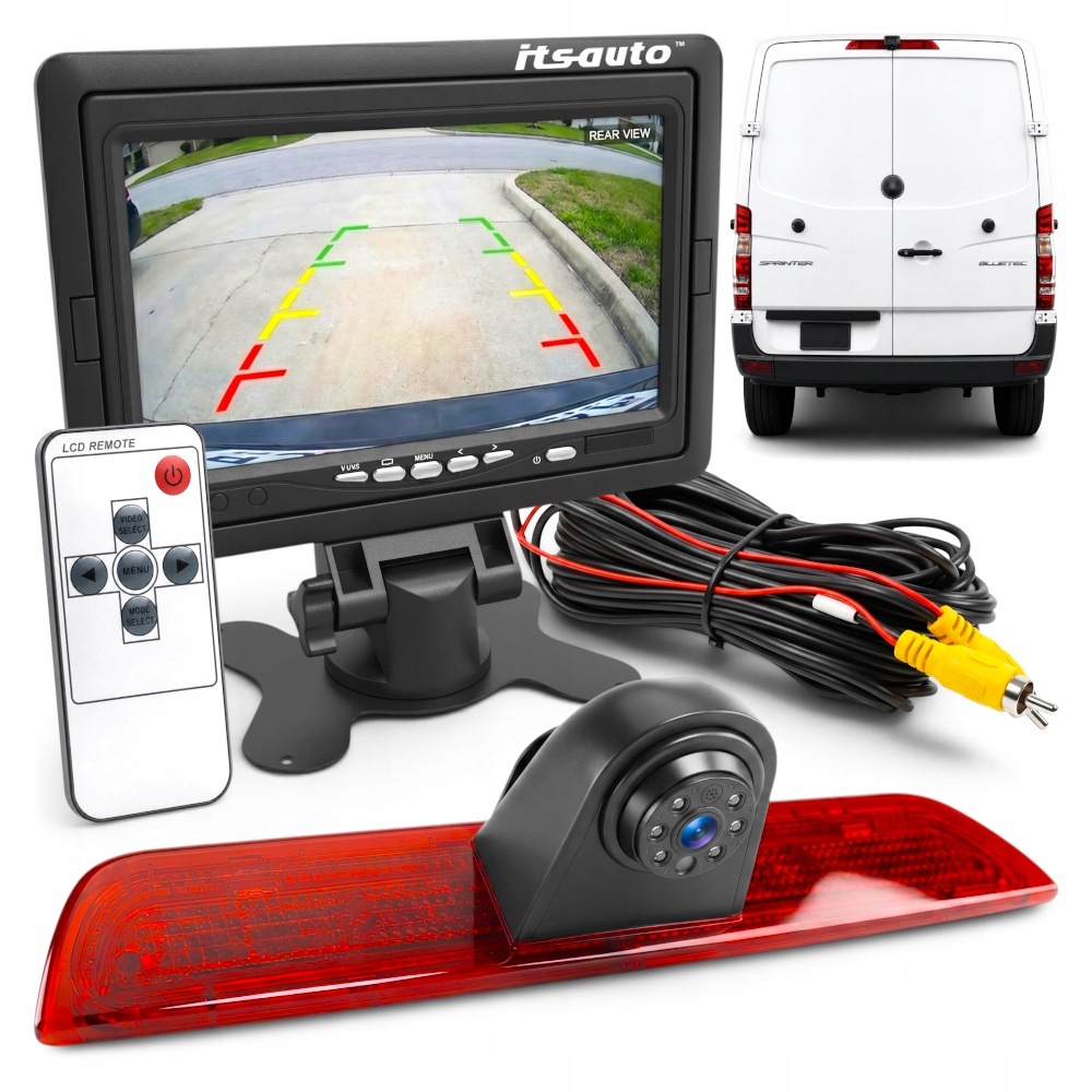 Cúvacia kamera Stop a obrazovka Sada Mercedes Sprinter Vw Crafter 2006-2018