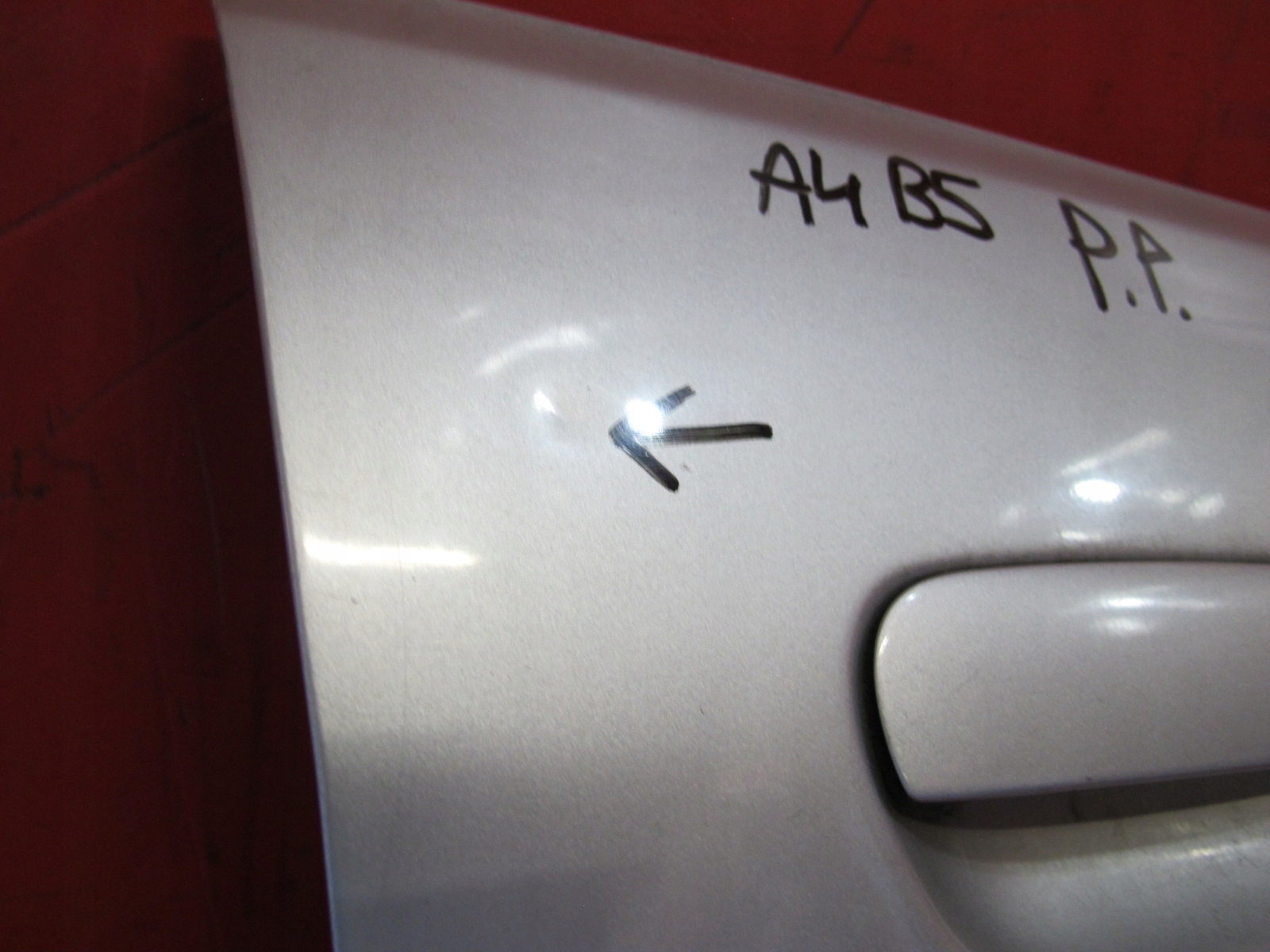 AUDI A4 B5 8D LIFT FL 8D5 8D2 99-01 side PLAT door front right LY7W