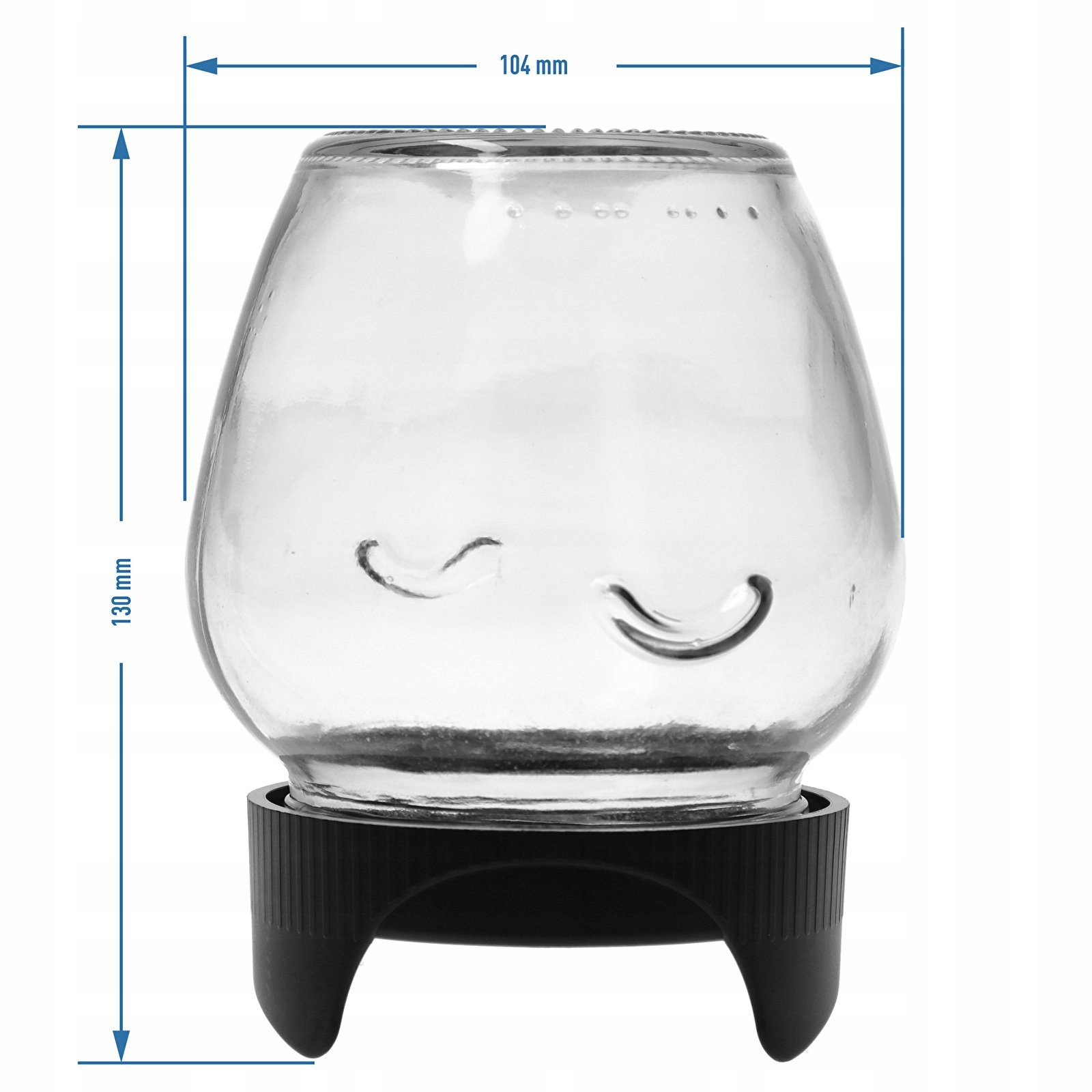 Kiełkownica słoikowa Twist-off + nasiona BROWIN 745747 580 ml Materiał dominujący szkło