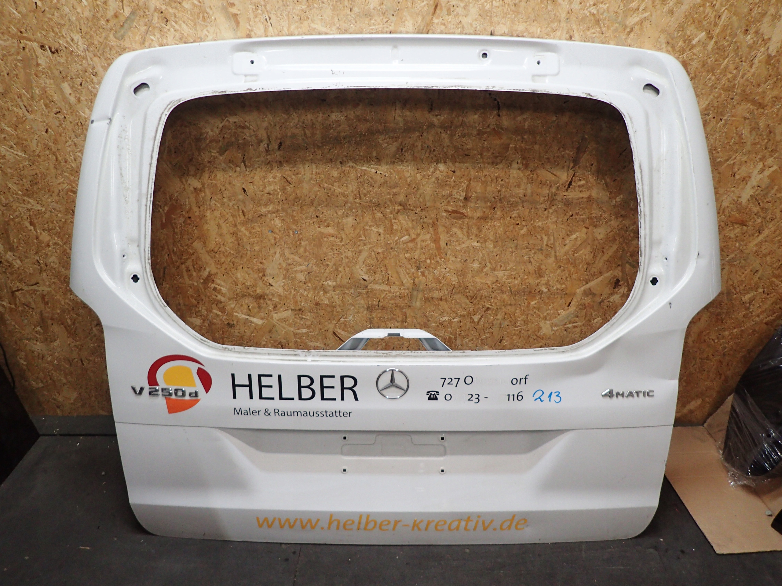HECKKLAPPE KOFFERRAUMDECKEL MERCEDES V KLASA W447