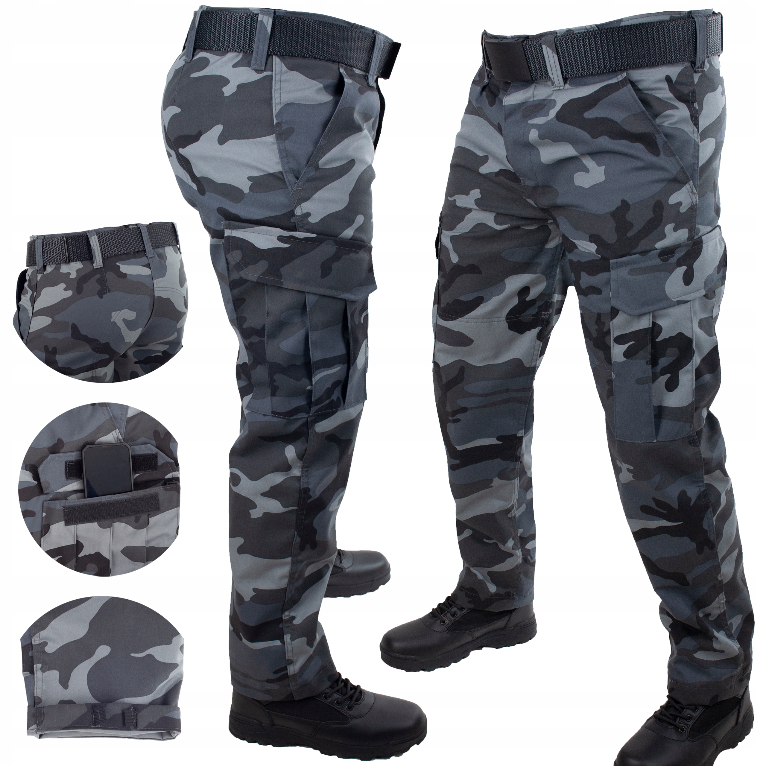 Spodnie Wojskowe Moro Urban Camo Taktyczne Hektor Grom 4XL