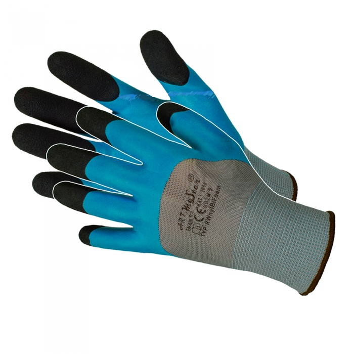 

Rękawice Latexowe Nitrylowe Foam Rwnyl Bi r7