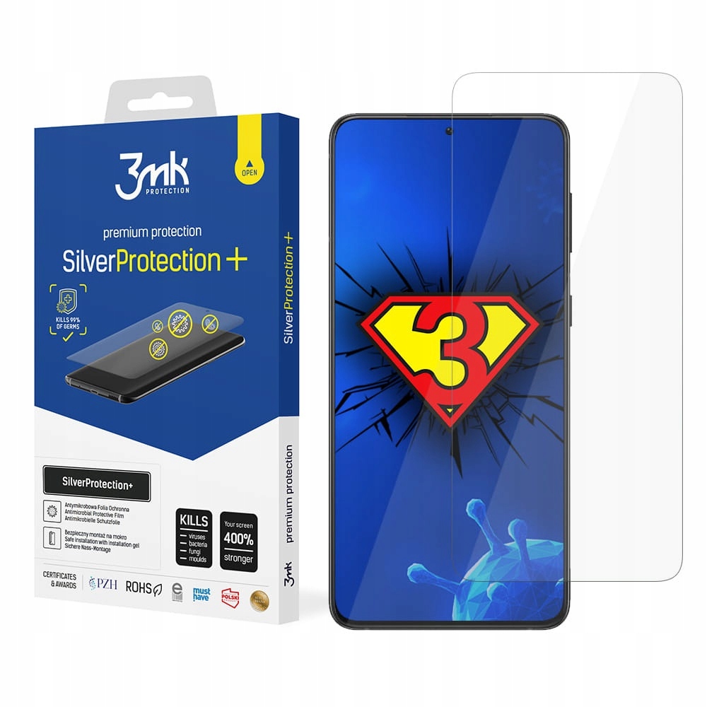 Folia ochronna 3mk SilverProtection+ na Samsung Galaxy S21 5G 3mk