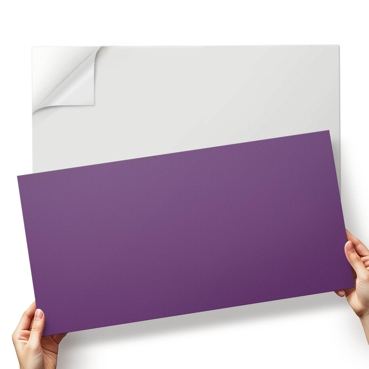 Vinylové dlaždice S Potiskem – Dekorace do ložnice Fialová 6x60x30 cm