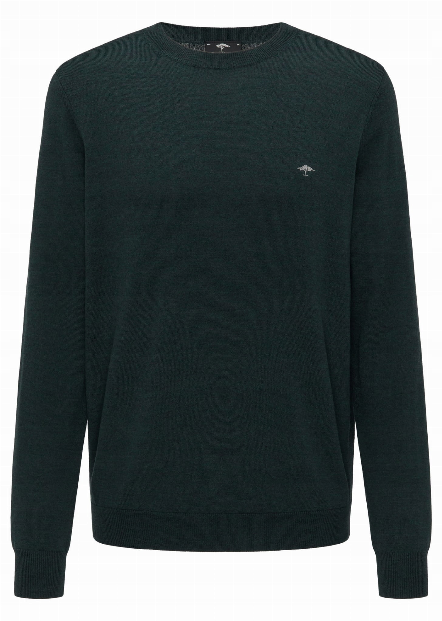 Fynch-Hatton ciepły sweter zielony 100% wełna 3XL