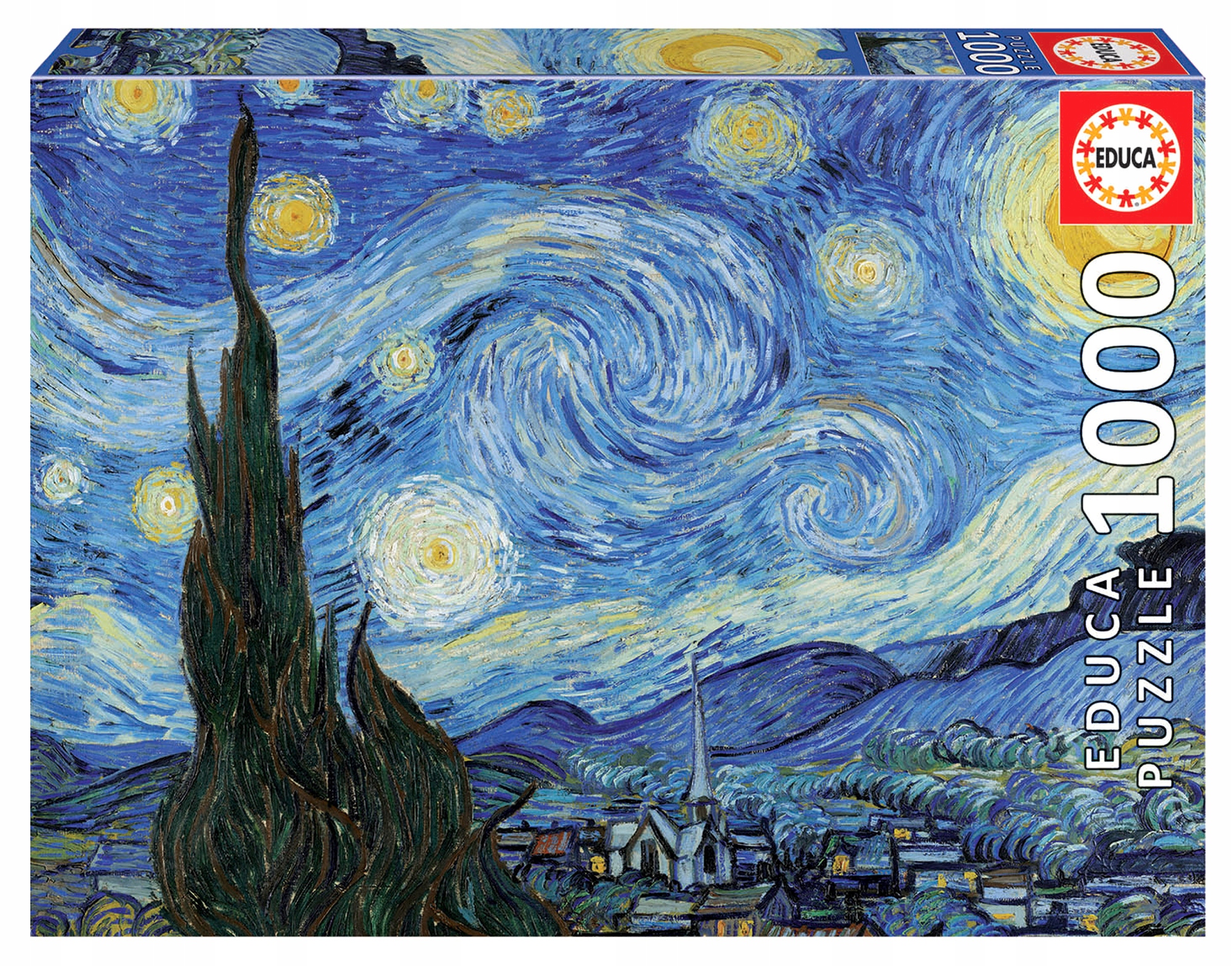 

Educa Puzzle 1000 Gwiaździsta noc Vincent van Gogh