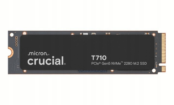 Crucial Ssd disk T710 4TB M.2 NVMe 2280 PCIe 5.0 14500/13800 chladič