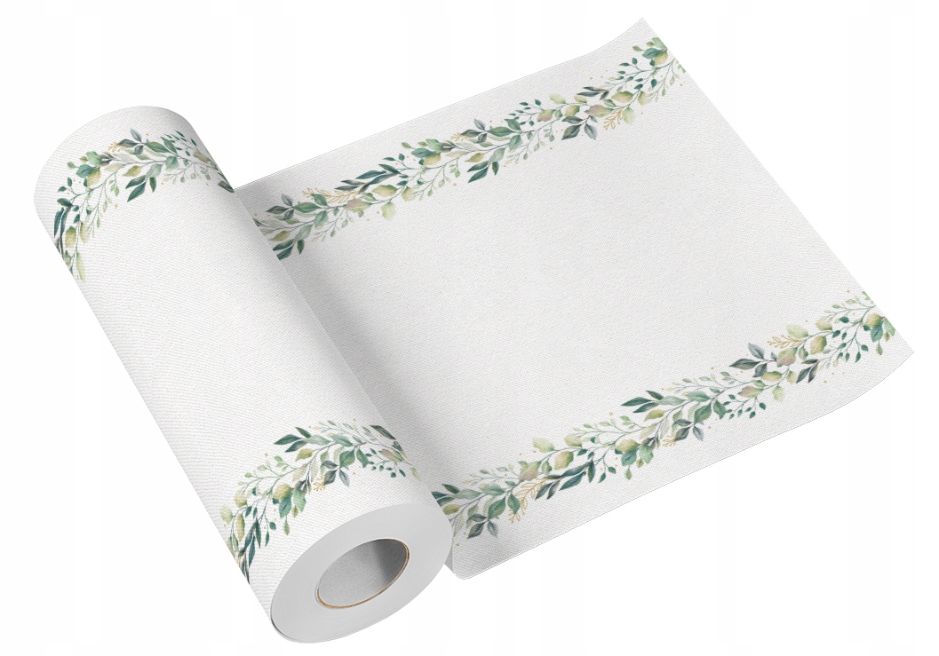 Bieżnik flizelinowy Komunia ELEGANT LEAVES 24m