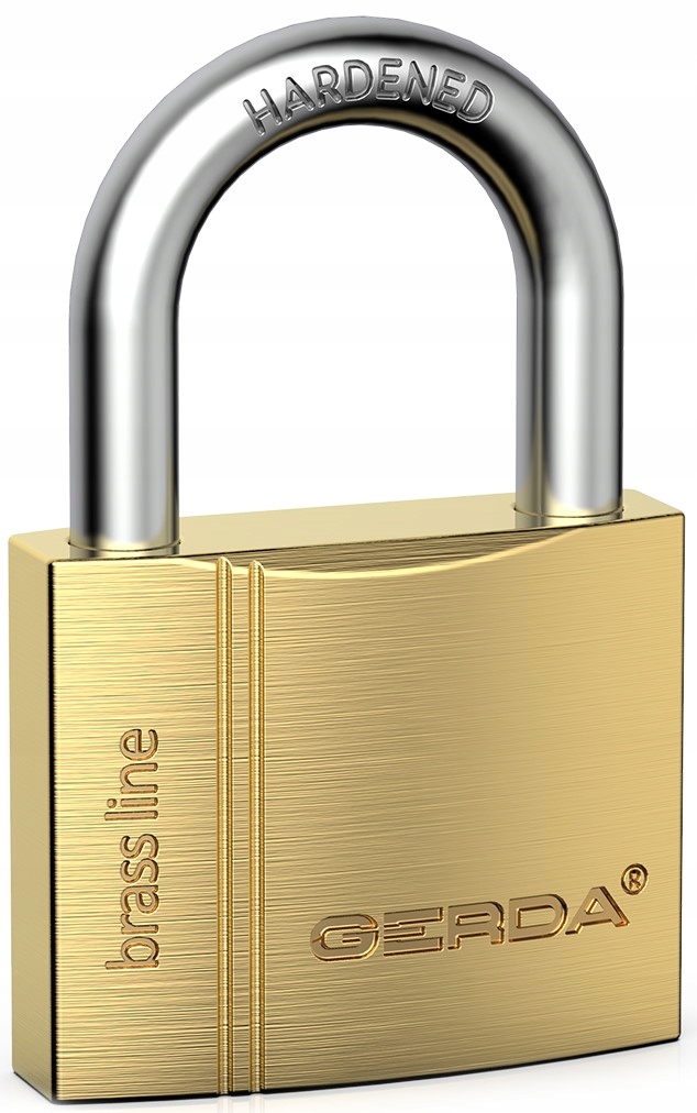 KŁÓDKA GERDA MOSIĘŻNA BRASS LINE KMZ 3010A S30 Rodzaj kłódki na klucz
