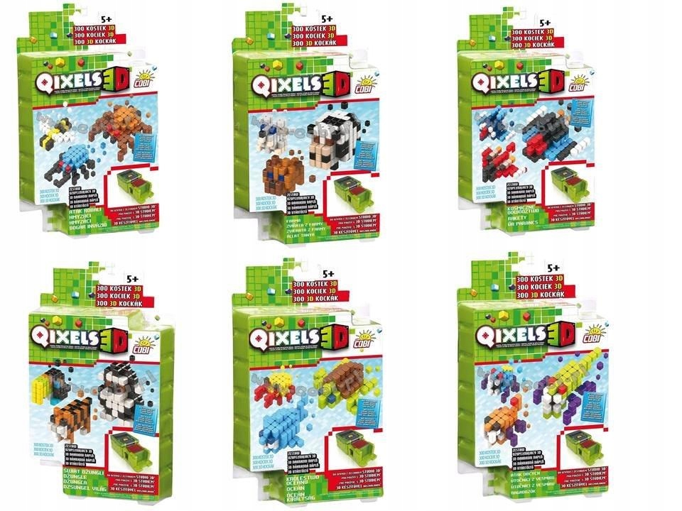 

Qixels Zestaw uzupelniający 3D S.3