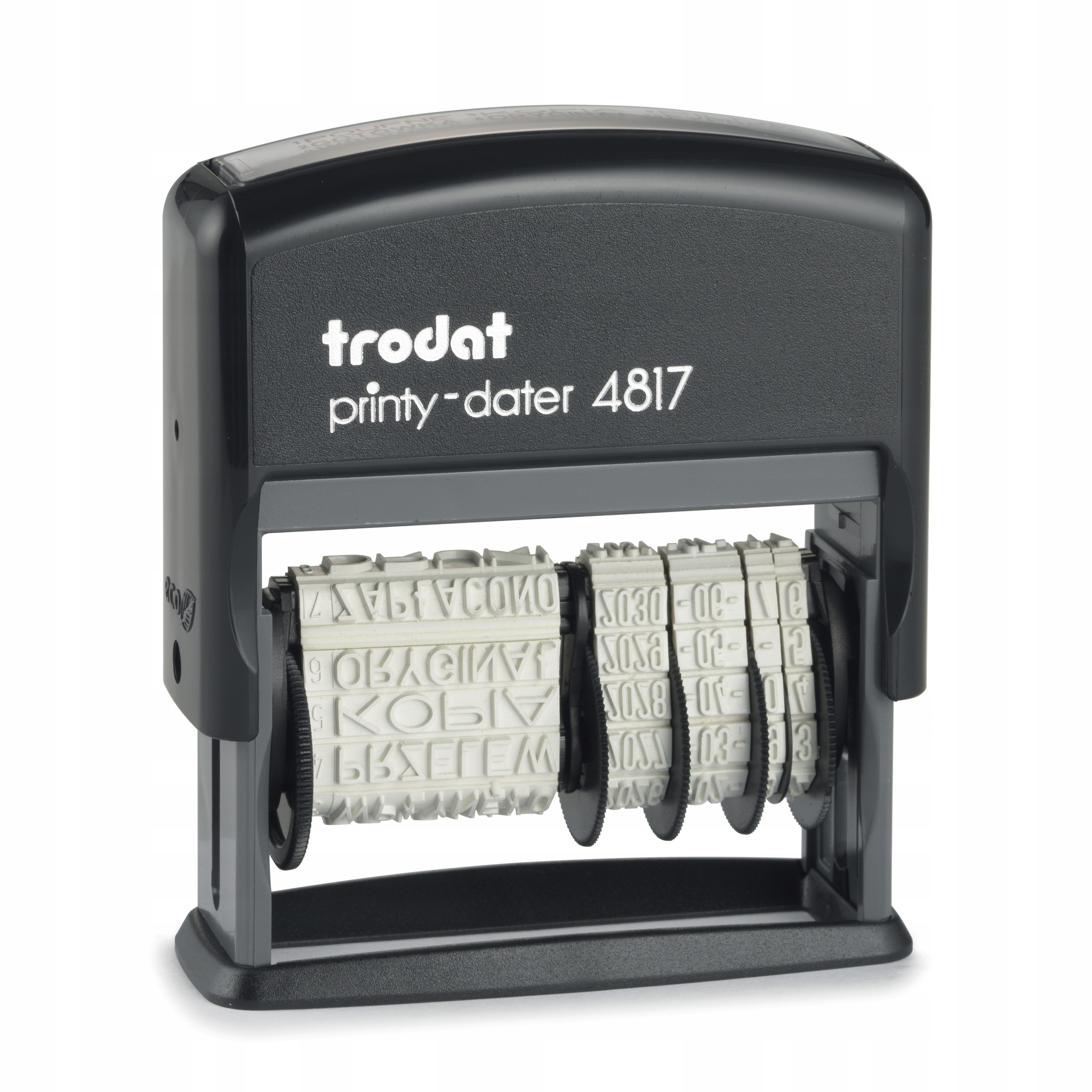 Datownik Trodat 4817 ISO z gotowym hasłem
