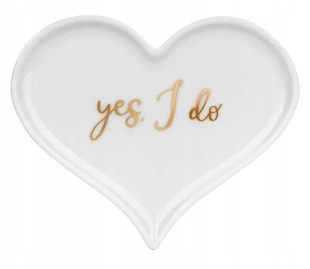 Podstawka na obrączki Party Deco biały