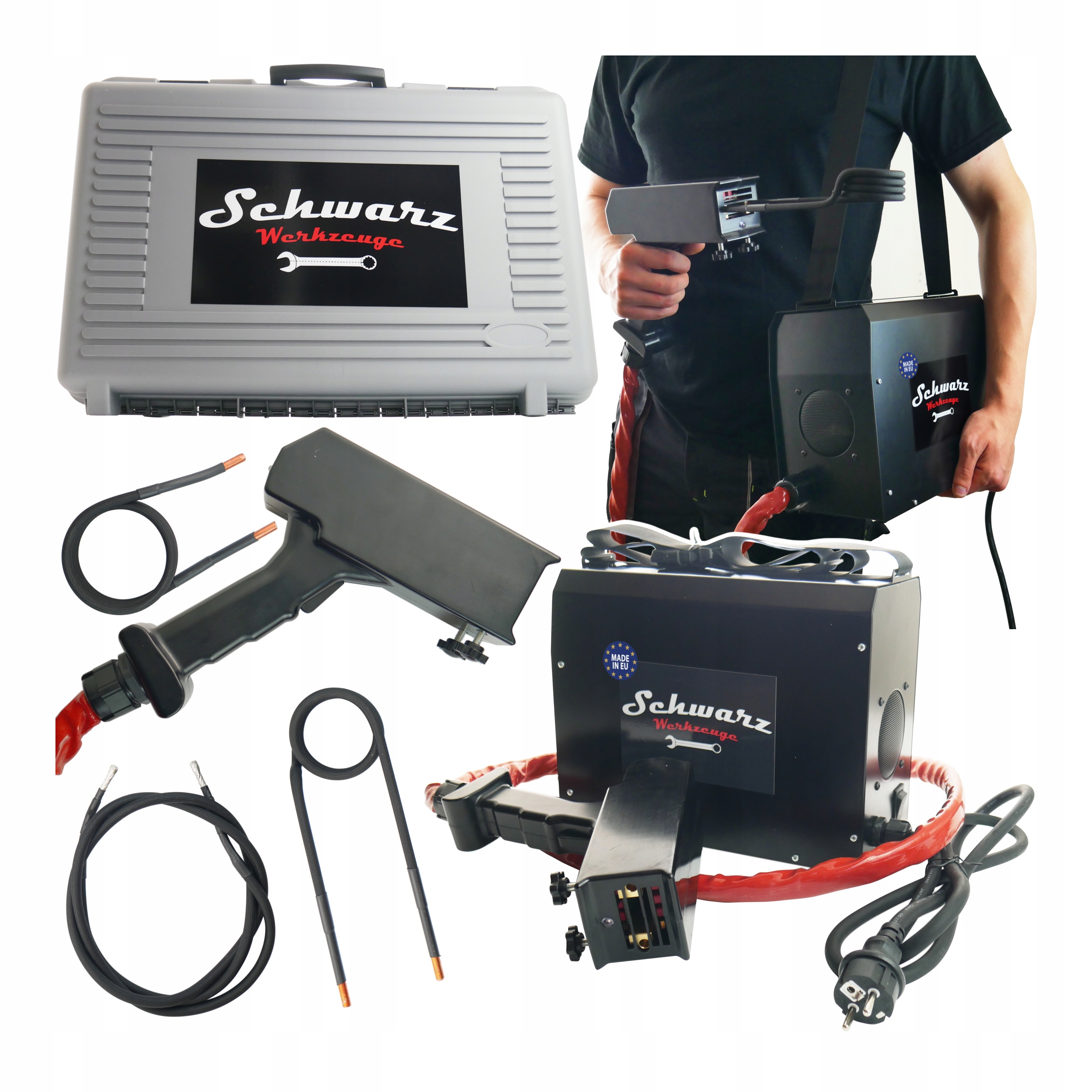 Indukčný ohrievač pre skrutky plechov Schwarz Induktor 4900 4,9 kVA 230 V