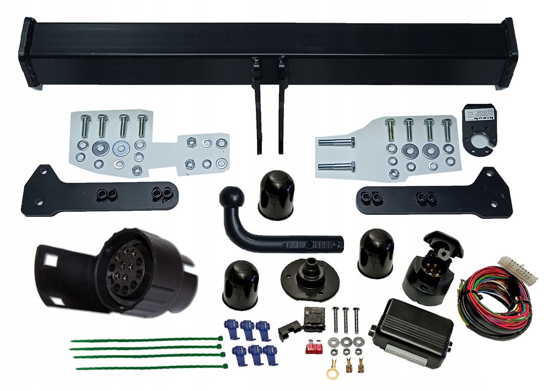 HAK HOLOWNICZY Z MODUŁEM7PIN VOLVO XC60 I1 od2008 Rodzaj kuli Odkręcana