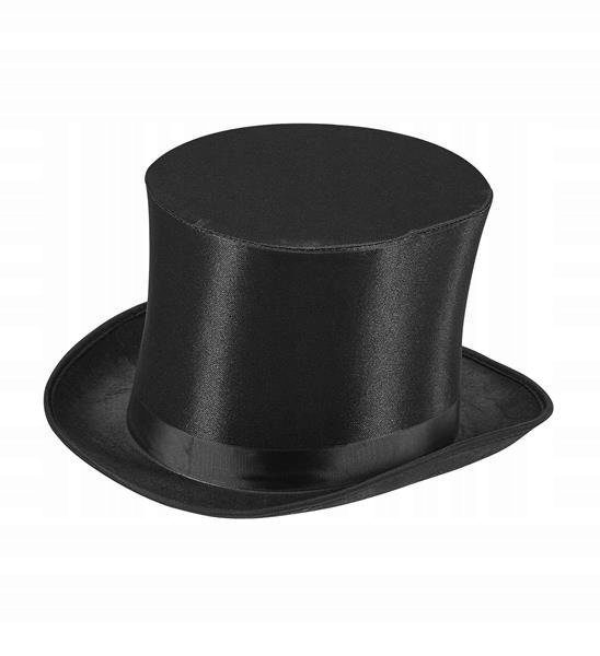 

Kapelusz Gentlemana Cylinder Czarny Klasyczny