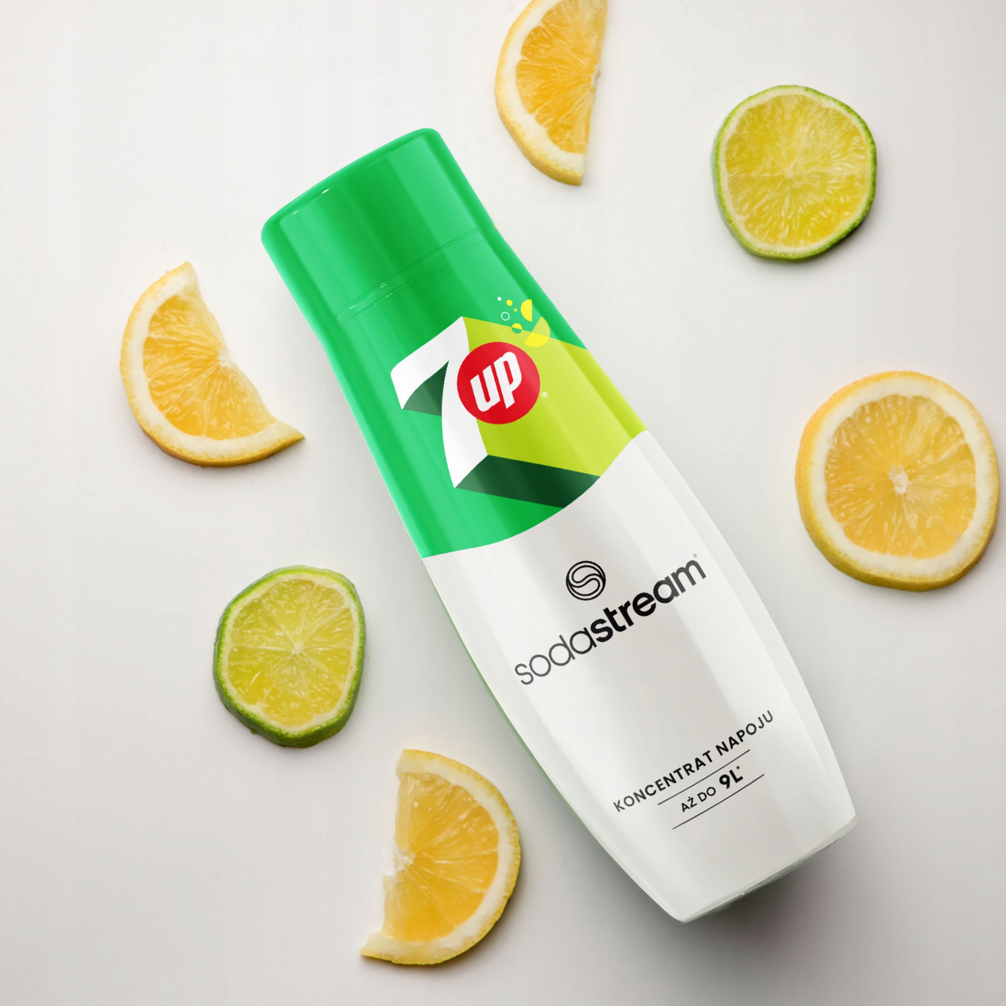 ZESTAW SYROPÓW SMAKOWYCH SODASTREAM 7 UP DO SATURATORA WODY TERRA 3X 440ML Kod producenta 3_SODA_7UP