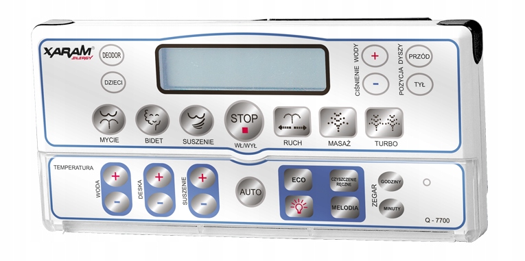 Pilot Bezdrátový ovládací panel pro elektronickou mycí desku Xaram