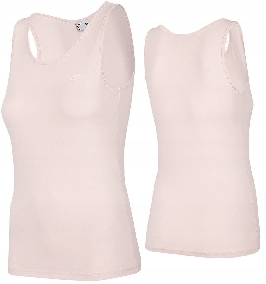 

4F Top Damski Bokserka Pudrowy Róż TSD003 L