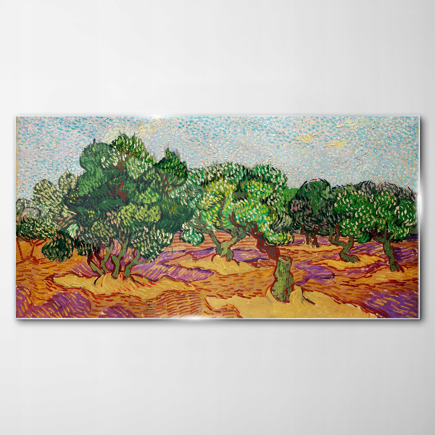 

Obraz szklany Gaj niebieski niebo Van Gogh 100x50
