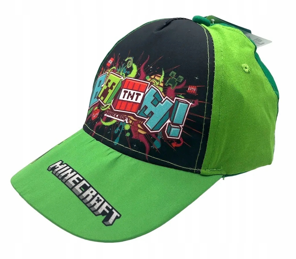 

Czapka Daszkiem Minecraft Tnt Creeper Boom Bejsbol