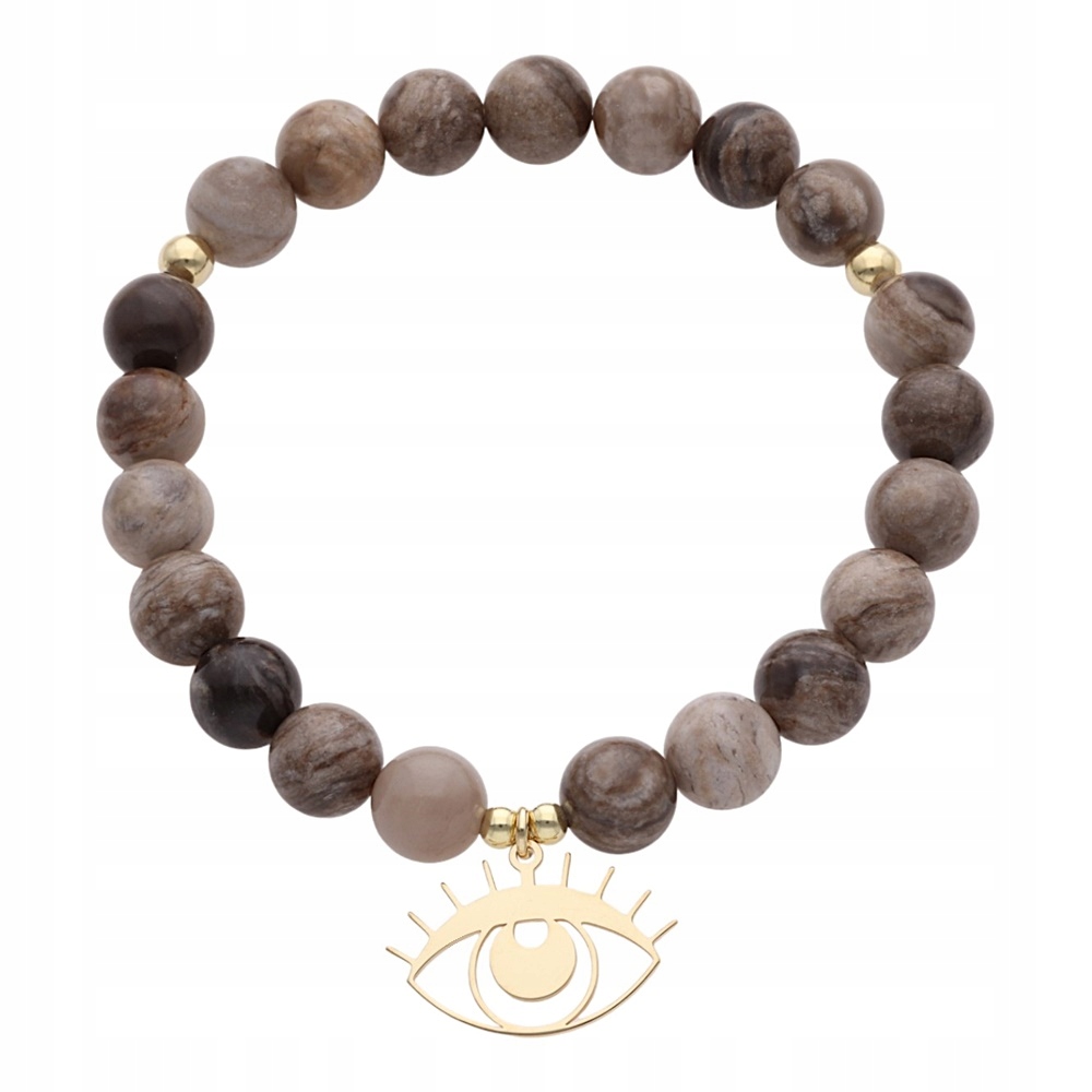 Stříbrný náramek Ag 925 Jaspis PW0210324BG_2