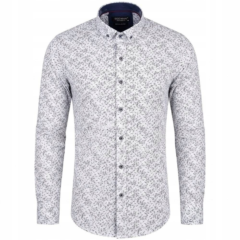 Ego Man košile pánská ER-401-01 regular fit 3XL bílá