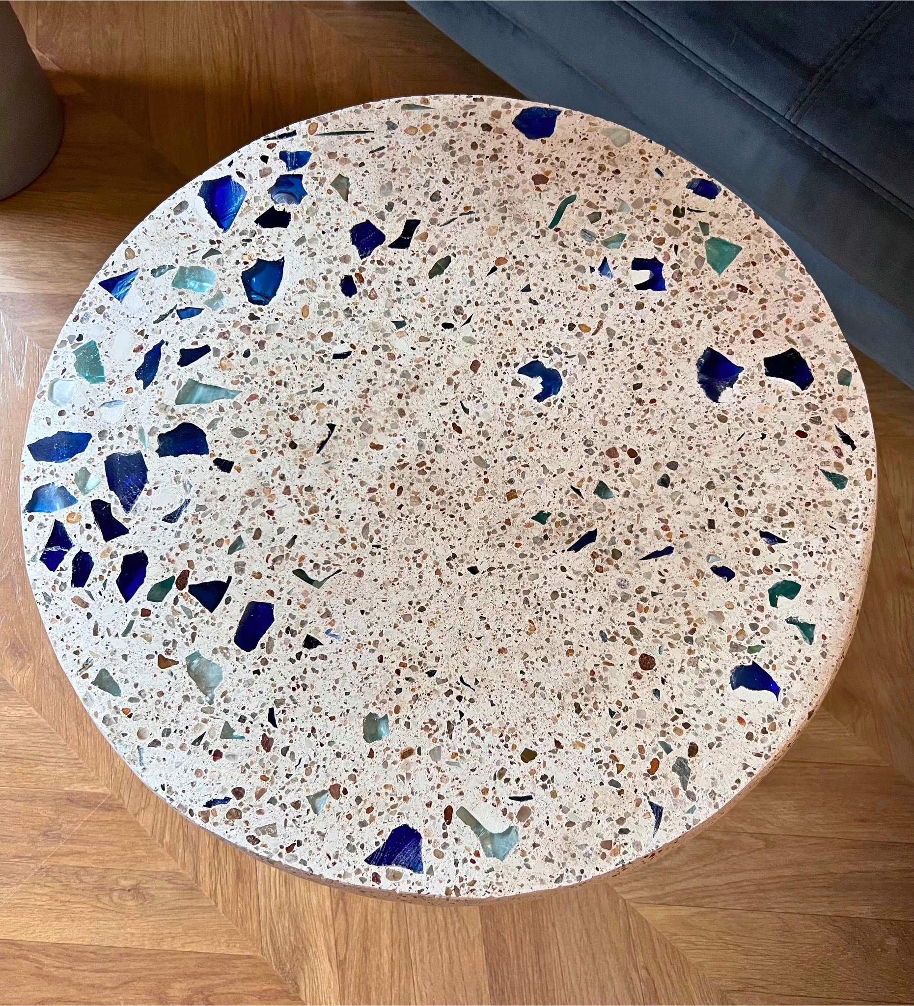 Stolik Lastryko Terrazzo Na Balkon Taras Do Domu Unikatowy Mrozodporny Kolekcja Stolik kawowy