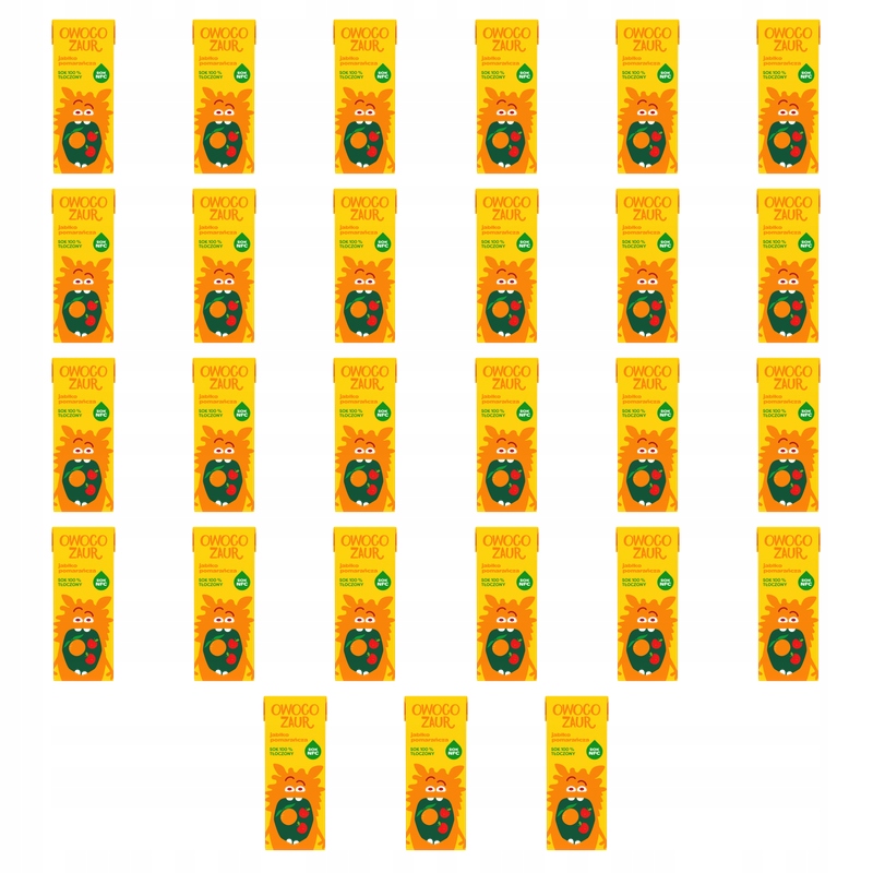 Owocozaur džus jablko pomeranč Nfc 200 ml X27