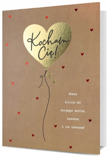 

Prezenty walentynkowe Kartki dla zakochanych H2576