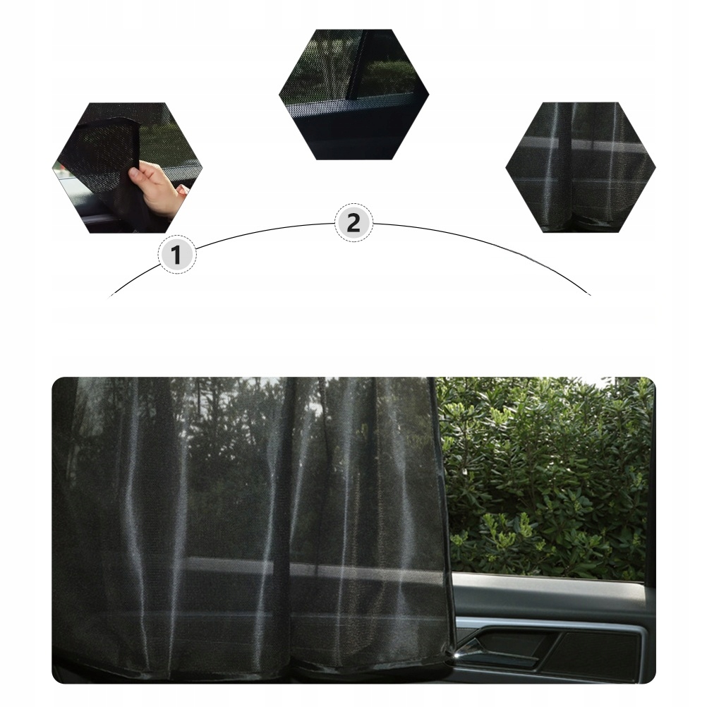 OSŁONA PRZECIWSŁONECZNA DO SAMOCHODU OSŁONA NA OKNO DLA DZIECKA ROLETY WISZĄCE Producent części Inny