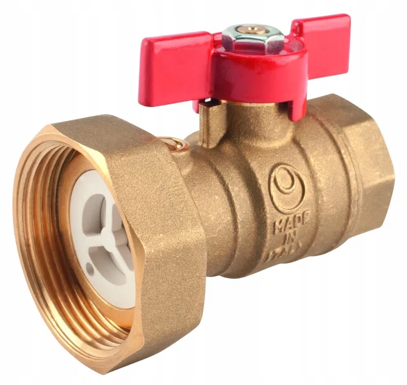 Ferro Zawór Kulowy 1" Z Półśrubunkiem Do Pompy 6/4"