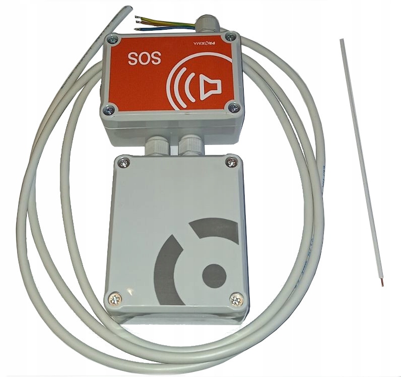 Ovládač núdzového otvorenia Proxima Sos s externým mikrofónom