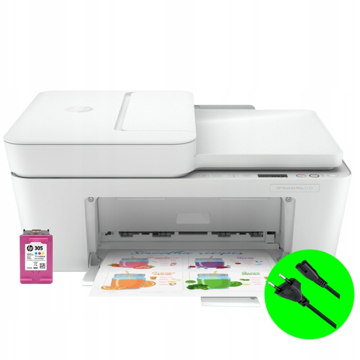 Drukarka wielofunkcyjna HP DeskJet Plus 4120 WIFI