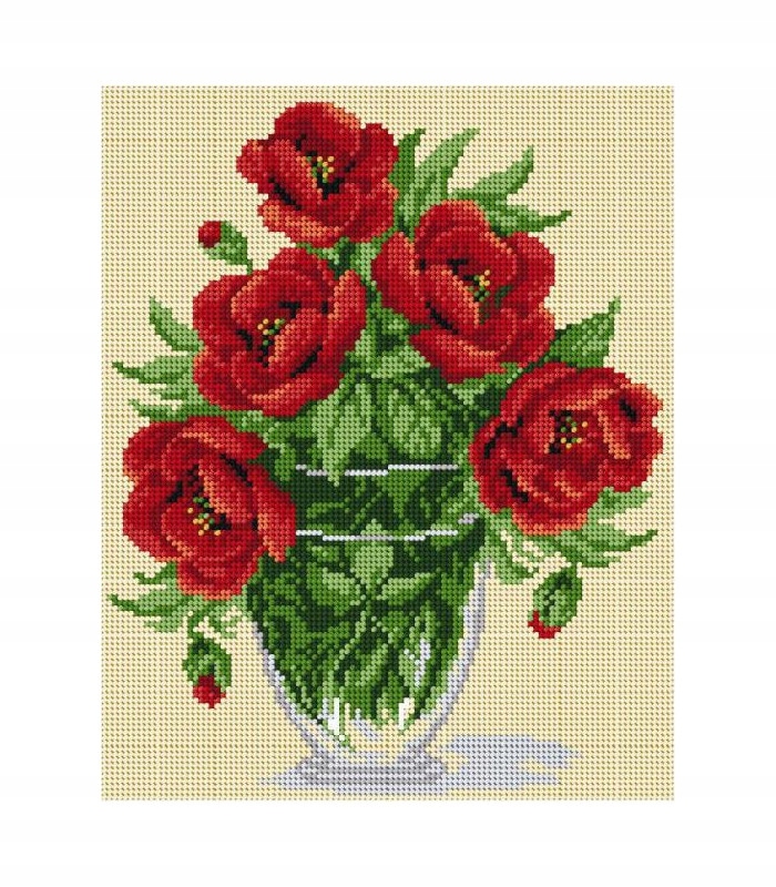 Sada Ariadna kanva mulina vyšívací jehla 24x30 6014