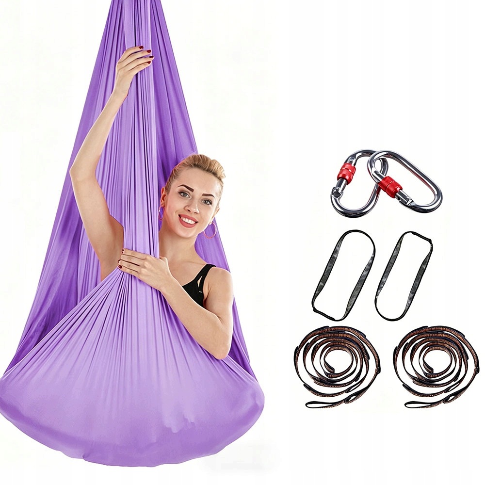 Akrobatická Šála, Šátek Aerial Silk Multifunkční 6 Metrů