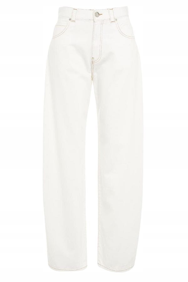 Dámské džíny Pinko 103742 A1VD Z05 bílé Pants: 26