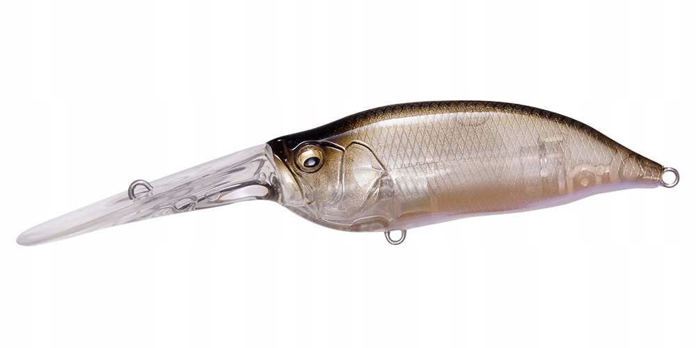Japonský wobler Megabass IXI Shad Tx 6 cm 7 g Hluboko sestupující 4 m #015